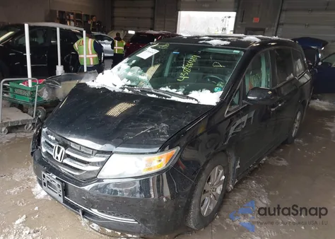 2015 Honda Odyssey Ex-L z USA, uszkodzony, nr VIN 5FNRL5H69FB064973
